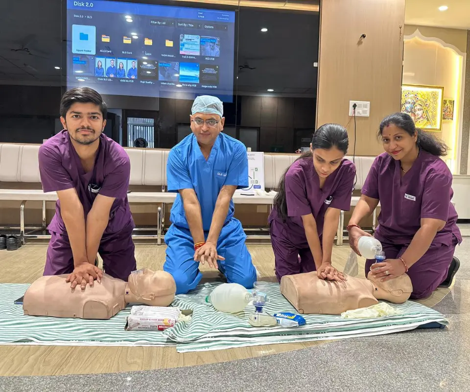 First Aid training by Gaje Singh